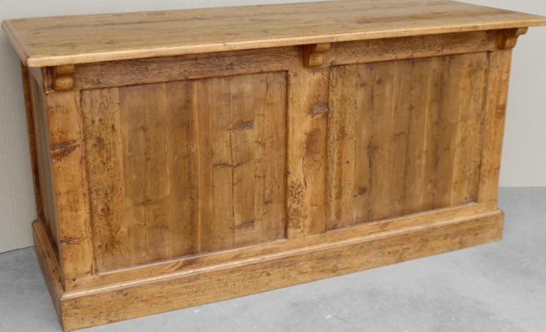 Stylized de madera maciza - vista principal