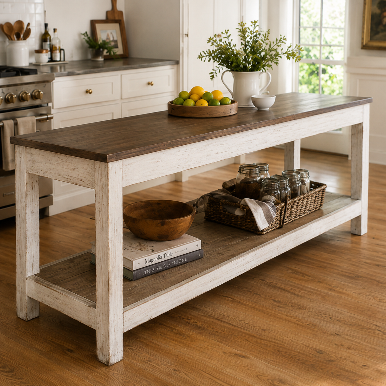 Mueble de madera maciza fabricado a medida